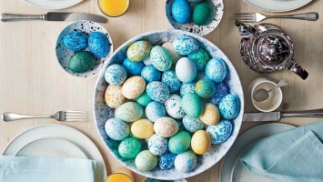 Ideas for dyeing and decorating Easter eggs